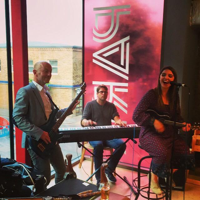 We had a great time playing #fundraiser for #DarkTourism <a href="/ParkTheatre/">Park Theatre</a> y'day eve. Thx to <a href="/AdamLenson/">Adam Lenson</a> for inviting us