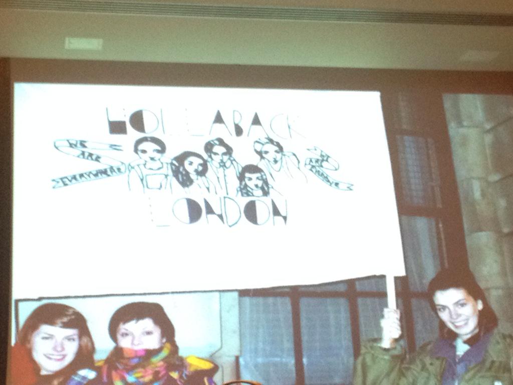 Together we can end street harassment. @ihollaback #hollarev