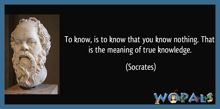 WOPALS's tweet image. #know #meaning #true #knowledge #quote #socrates #socratesquotes #quoteoftheday