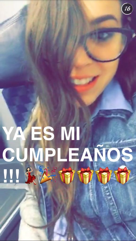 Happy birthday Danna Paola!!! No more teen for you. You\re already 20.      