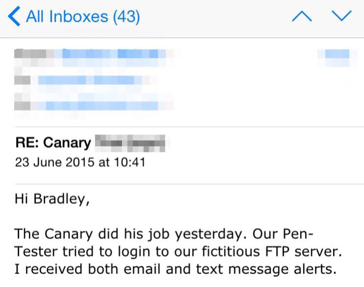 On the job for 2 weeks and already earned its keep. (Detect prowlers before it's too late)

canary.tools