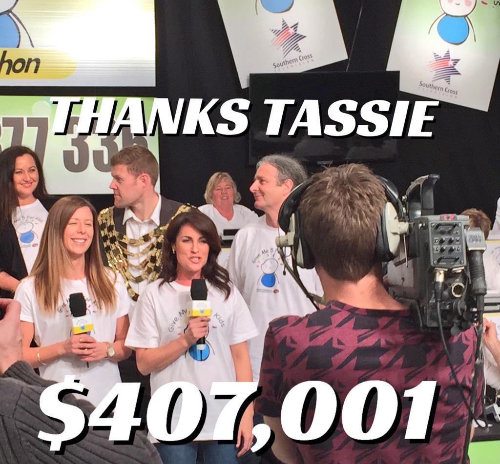 GM5FK's tweet photo. Thanks Tasmania for raising funds for the Children’s Wards at Tassie’s hospitals | @GM5FK Telethon 2015  http://t.co/XpSToRK0ke