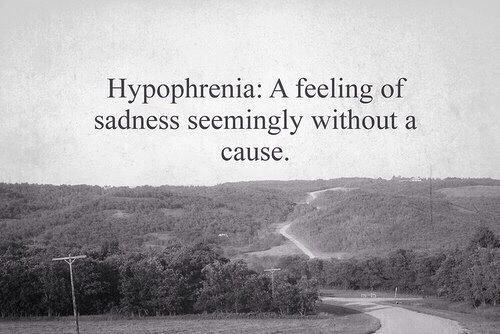 Diarypic_'s tweet photo. Hypophrenia
มันคืออาการที่อยู่ๆก็เศร้าโดนไม่รู้สาเหตุ. http://t.co/oCTzqtdzT9