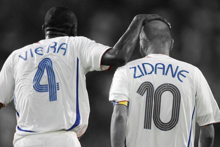 These guys were absolute class! Happy birthday to French football legends Patrick Vieira & Zinedine Zidane 