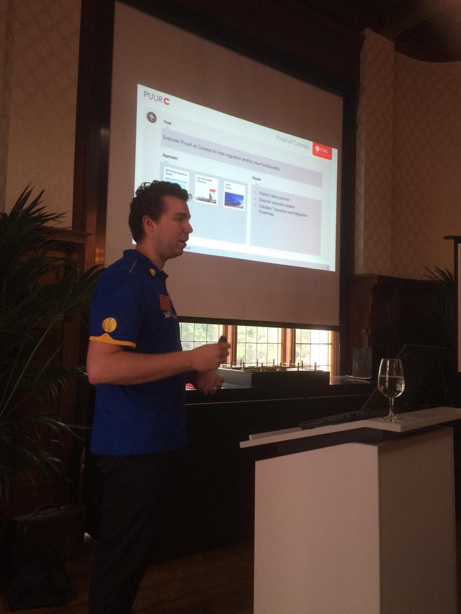 wjkoppens's tweet photo. S/4HANA event van CTAC. Trots op onze kennis en innovatief vermogen. http://t.co/nIdaf9ReDc