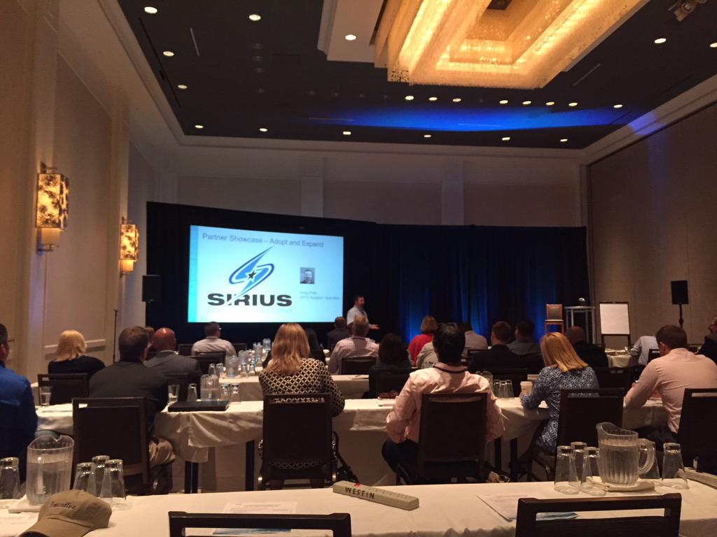 ChadMoroni's tweet photo. Doug Potts amazing! #CiscoPartnerSuccess #ChicagoAdoptShop @ChuckRobbins Great Cisco Partner Event! http://t.co/udyH1IWYhq