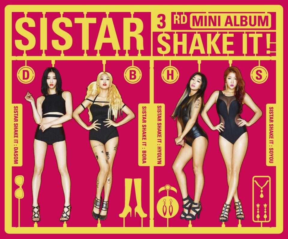 KoreaMx's tweet photo. #SISTAR #3thMiniAlbum #SHAKEIT #KPop #Hyorin #Bora #Soyou #Dasom http://t.co/J0JDWoX5GJ