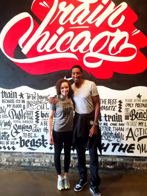 PrimusCSO's tweet photo. CSO's Head Athletic Trainer meets Scotty Pippen at NIKE TRAIN CHICAGO http://t.co/w0j9aLfKfq