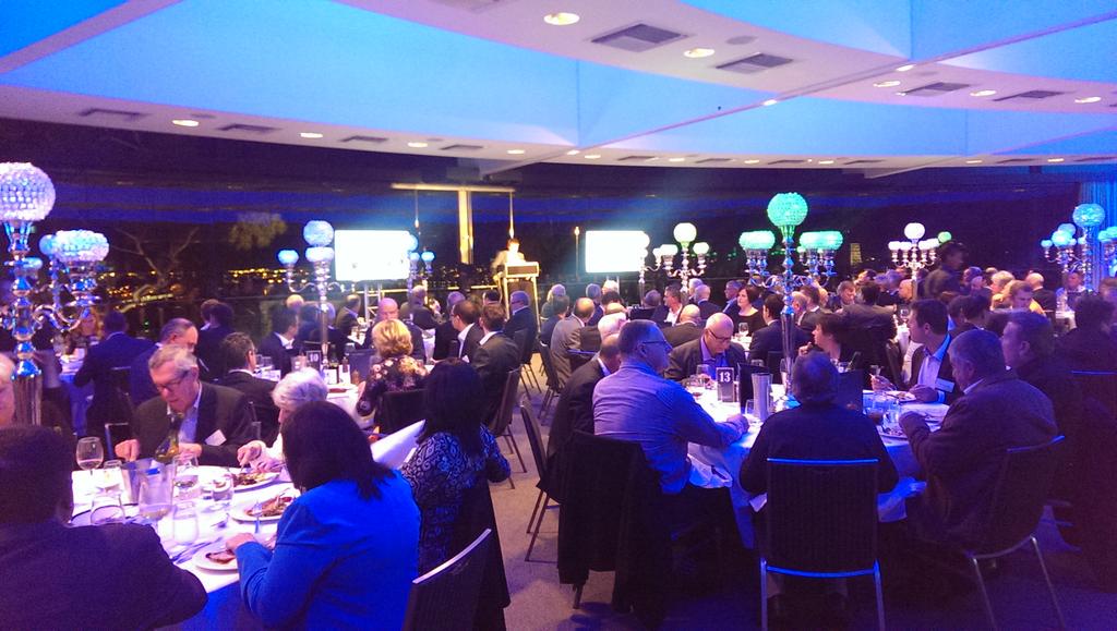 worldofbrad's tweet photo. Attending the 2015 Agribusiness Leaders Dinner, keynote speaker @peter_baines #inspirational #doinggoodbydoinggood http://t.co/49BhsBcJI3
