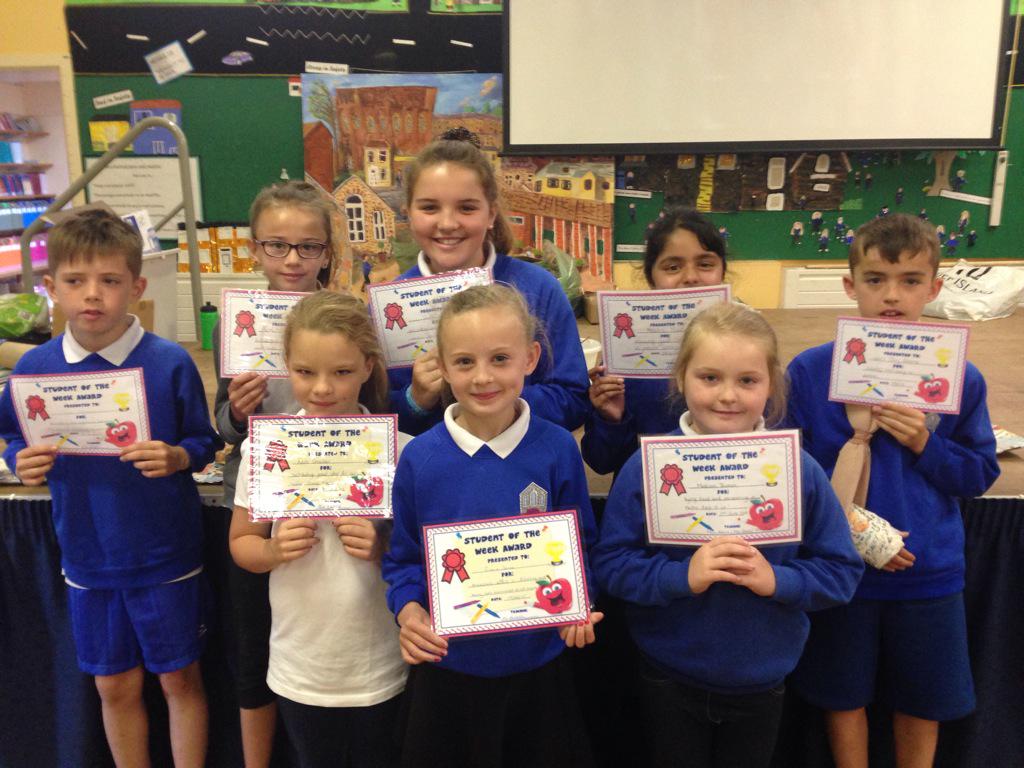 Fabulous students of the week for so many different reasons!