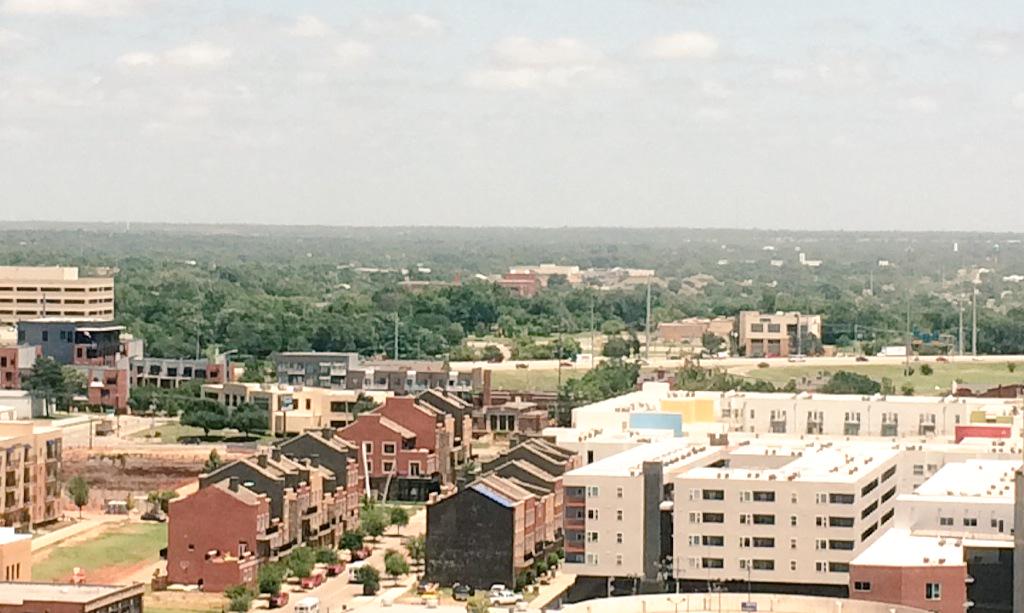 DeepDeuce's tweet image. Look at this view of #deepdeuce from the Central Business District! @mosaicokc @levelokc