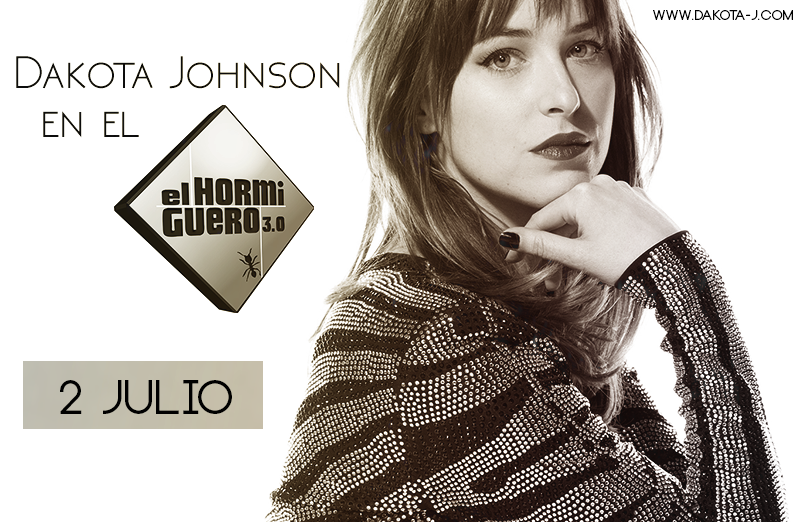 DJohnsonSP's tweet photo. Dakota visita El Hormiguero -> http://t.co/iGctIe4dV7 http://t.co/tnkovm8kUT