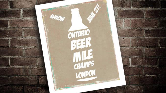 TheTerminalMile's tweet image. Psst...have you heard that the Ont Beer Mile Champs are this Saturday in L.O? I may just have to go check that out...