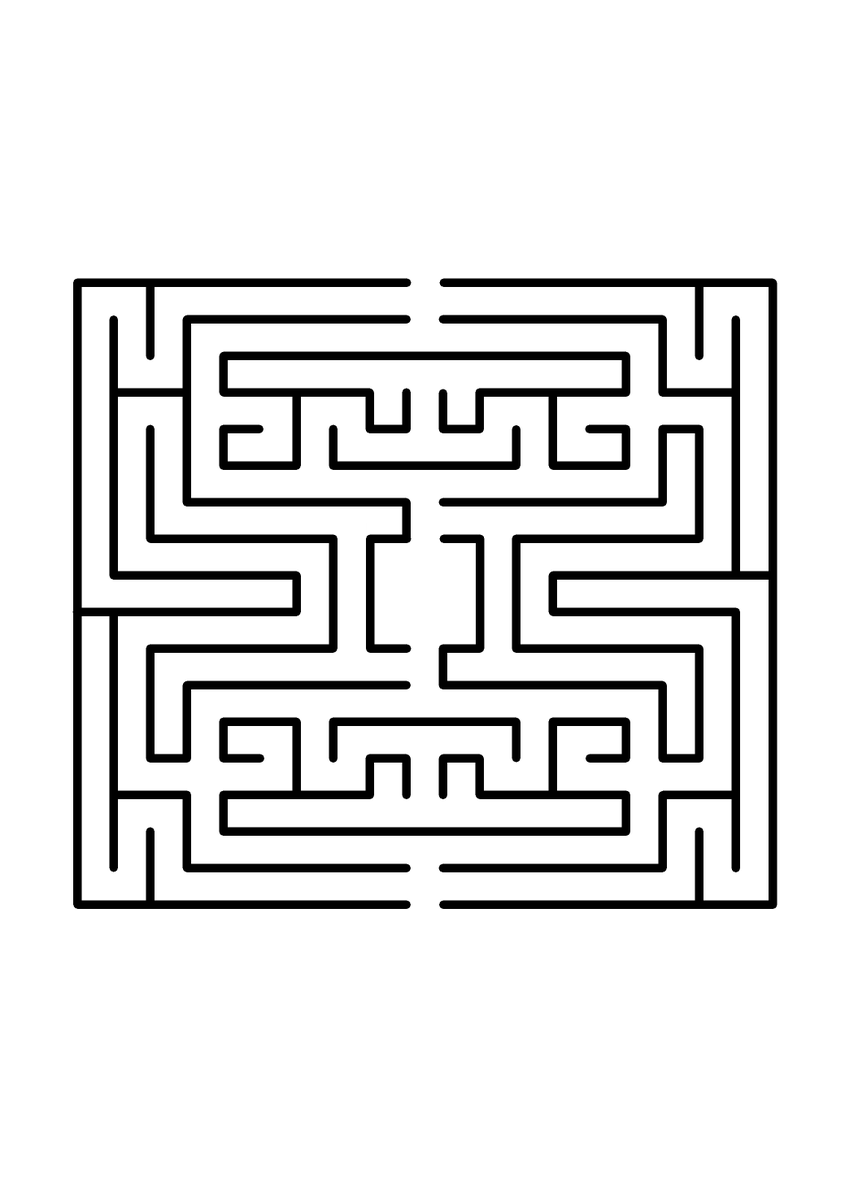 aMazeaWeek's tweet image. #easy-squeazy Labyrinth-like maze for Katerina amazeaweek.net/2015/labyrinth… #amazeaweek