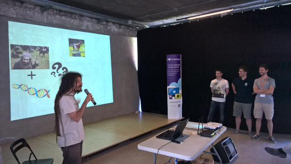 InfUNIGE's tweet photo. DIBRIS si aggiudica #msfoodhack http://t.co/t27eUJtjjS http://t.co/sT7DLWc1KD