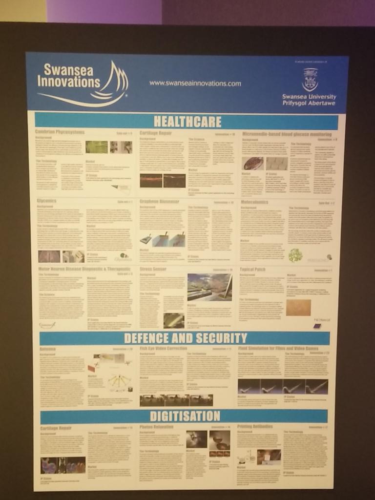 WalesIP's tweet photo. @SwanseaUni has a wealth of opportunities on offer at #CoInnovateConf http://t.co/LsLLlXdpgE