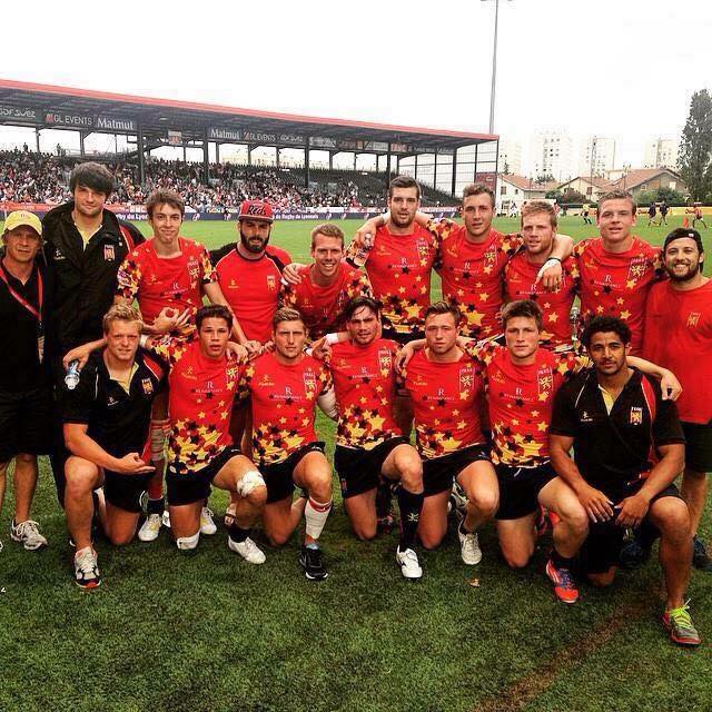 rugbyliege's tweet photo. Equipes nationales belges #RugbyA7 @BelSevens @Belgiumrugby7s seront en prépa tournoi qualif #Rio2016 @LesArcs 26-3/7 http://t.co/tO3cNmi1v2