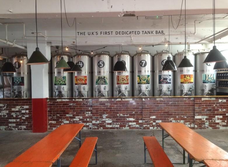 Londonist's tweet photo. Tanks, a lot: @howlinghops are spearheading London craze for tank beer http://t.co/JBm0YVPjkA http://t.co/abE58jXDZb