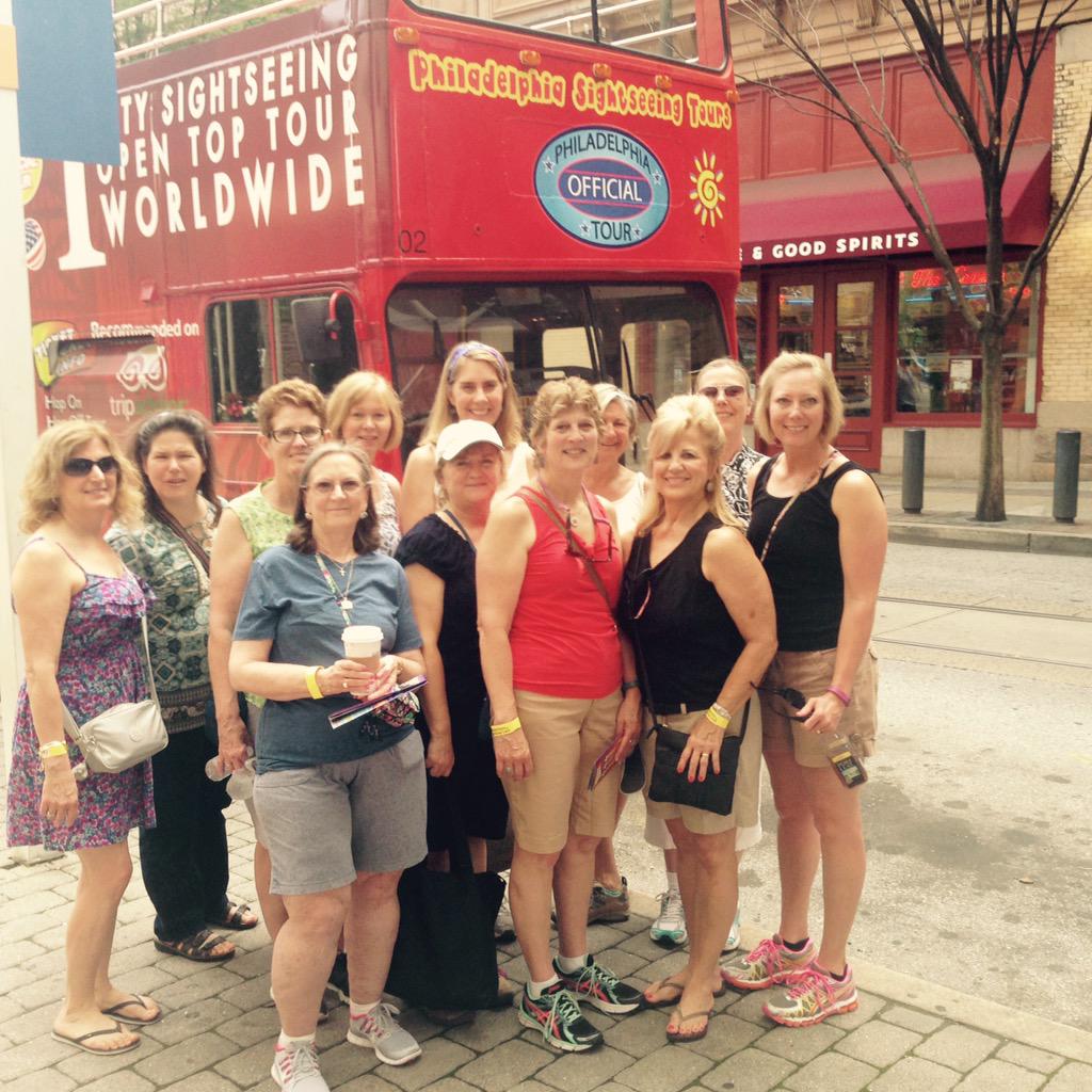 DarlaRebowe's tweet photo. NASN Directors on our way! 143 steps to bus! http://t.co/02tsiRejkz