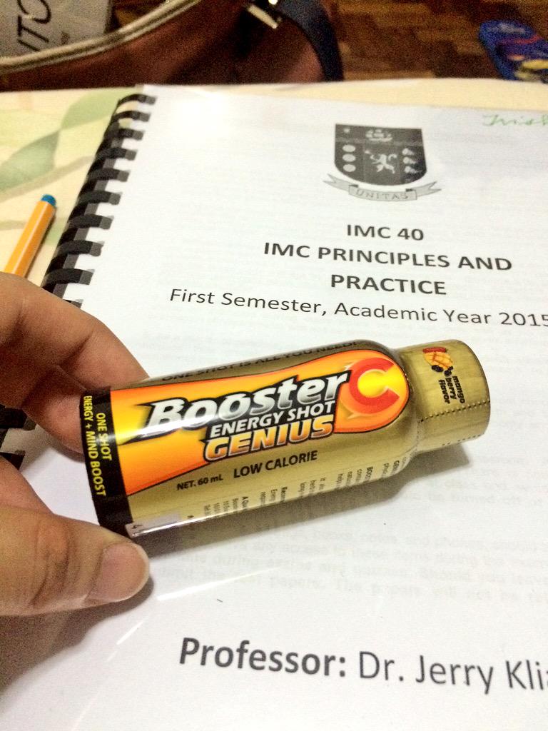 triiishsantos's tweet photo. Sleepless nights ahead. 😞 Thank you for this #BoosterC @margaretcasiano !! #IMClife http://t.co/fa43hhljum