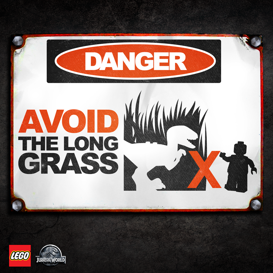 The same rule applies, whether you’re playing #LEGOJurassicGame or at #Wimbledon. Who’s excited for next week?