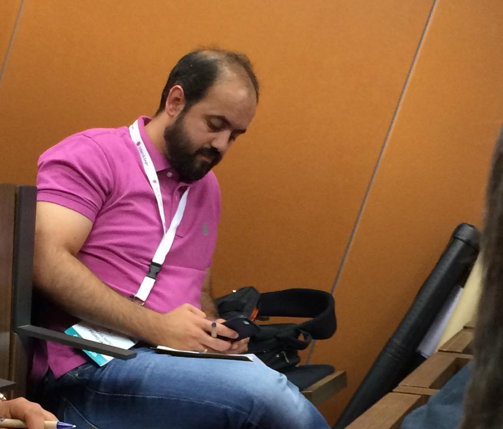 medicalphysics's tweet image. @pedrojmancha checking Twitter #sefmsepr2015