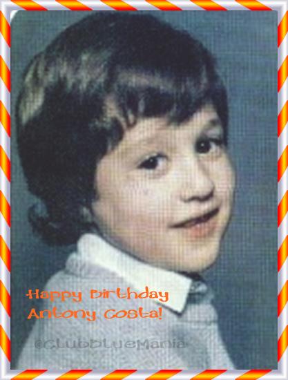 Happy Birthday Antony Costa !!!         