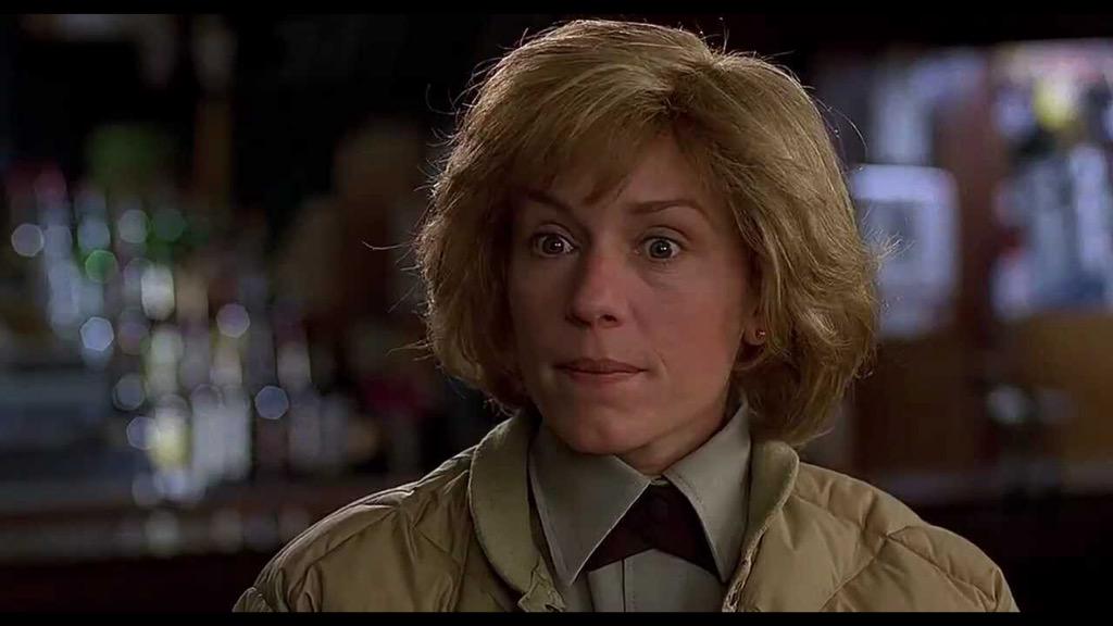 Go bears Happy Birthday to winner Frances McDormand, unforgettable in Fargo. 