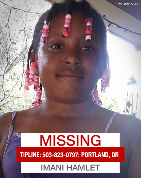 NancyGrace's tweet photo. PLS. SHARE: Imani Hamlet, 8, vanishes after an evening bike ride. Spread the word! #FindImani http://t.co/Wh3eLXvcIx http://t.co/Nj4gDUpiOf