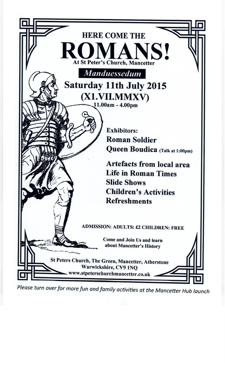 vcnw's tweet photo. Please help promote and support these local events #mancetter http://t.co/kMmBKrCM4p