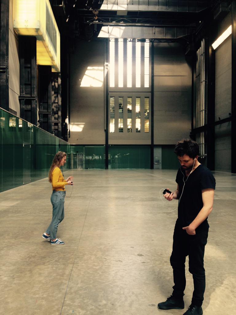 brightsplendor's tweet photo. Spacious rehearsal today @Carolin_Ott @Roycecronin for #ConsideringThis #verbatim @RADA_London http://t.co/vCpe2ONFeN