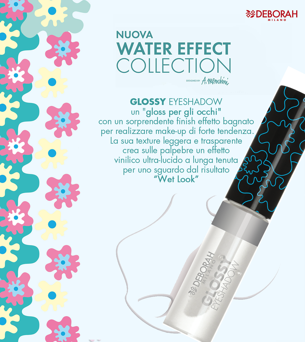DeborahMilano's tweet photo. Chi di voi è curiosa di provare il GLOSSY EYESHADOW della nuova #WaterEffectCollection? :) #glossyeyeshadow http://t.co/3F20CNLDDV