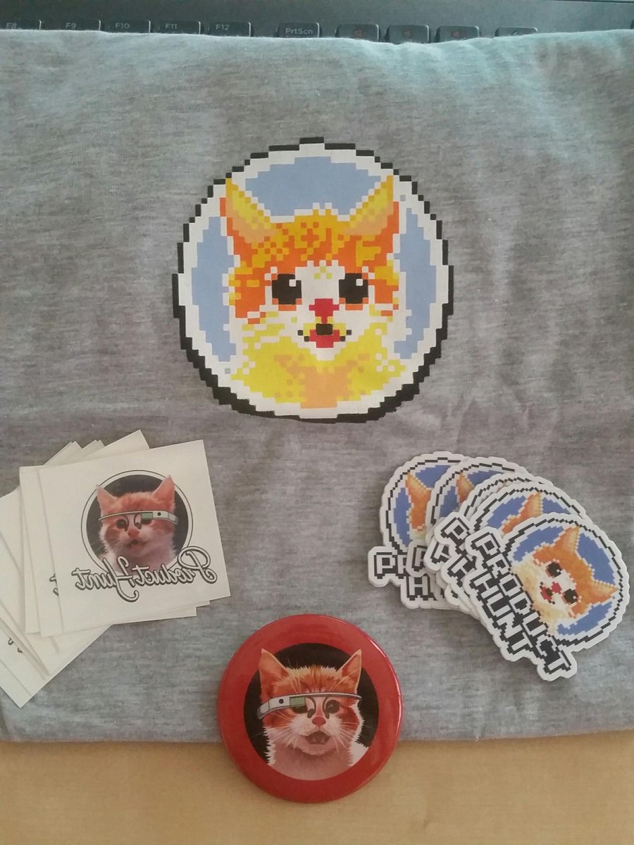 Net2NO's tweet image. Thx for the swag @ProductHunt! Excited about the first #ProductHuntNOLA meetup on July 7th meetup.com/net2no/events/…