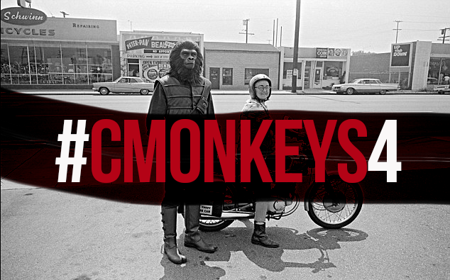RomeraPepe's tweet photo. Recordad CMO´s: hoy #cmonkeys será #CMONKEYS4. #túdisimula

Nos vemos en @waycoideas a las 19:00h http://t.co/Y2zc0siFRQ