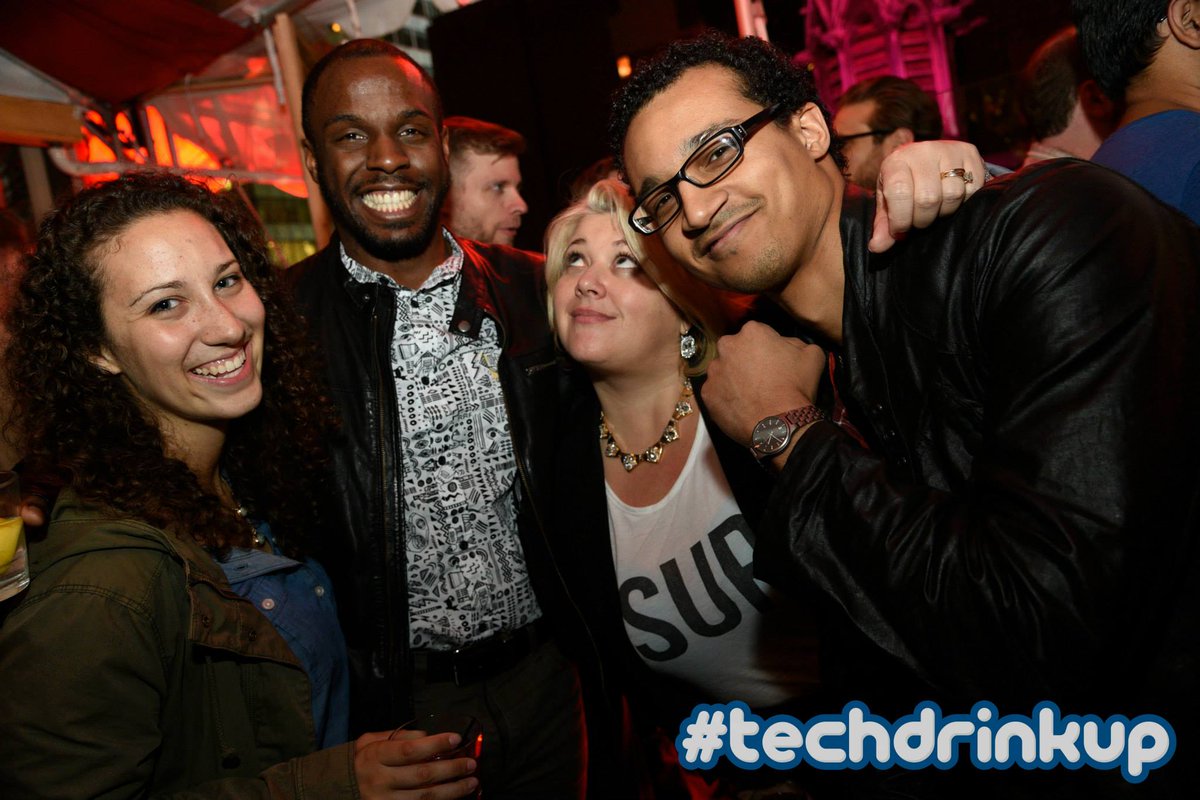 #techdrinkup tweet media