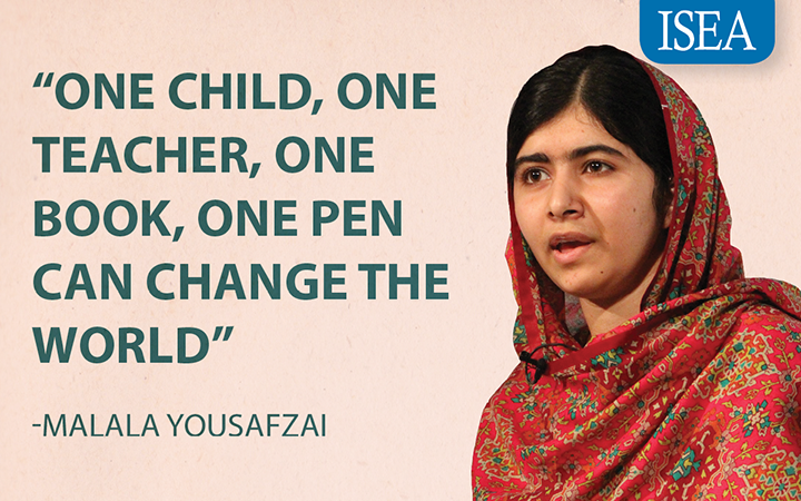 Help us wish Malala Yousafzai a happy birthday. Thank you for all you\ve done for women\s education around the world. 