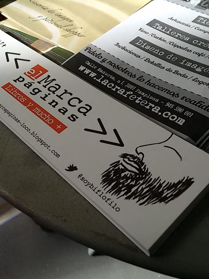 diegobeaumont's tweet photo. Si eres de #Pamplona pásate por #LaCrafetera (Mañueta, 1) y consigue uno de mis marcapáginas! http://t.co/xF2VT73T3B