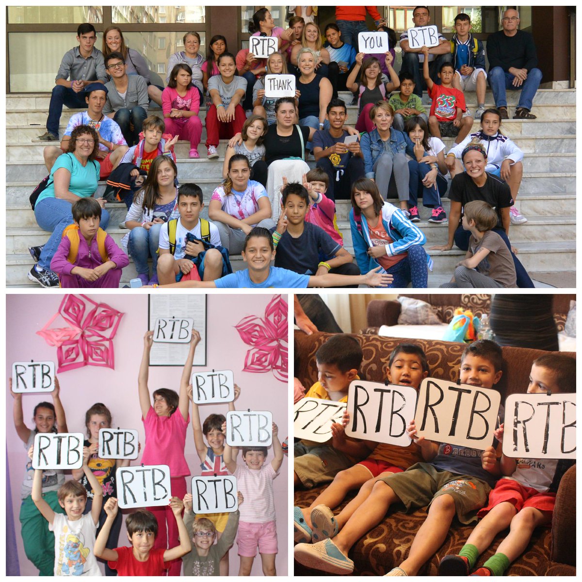 Hey <a href="/Coach_Fleck/">P.J. Fleck</a> ....the kids at the orphanage are Rowing the Boat all the way from Bosnia! #RTB #ProjectHope15
