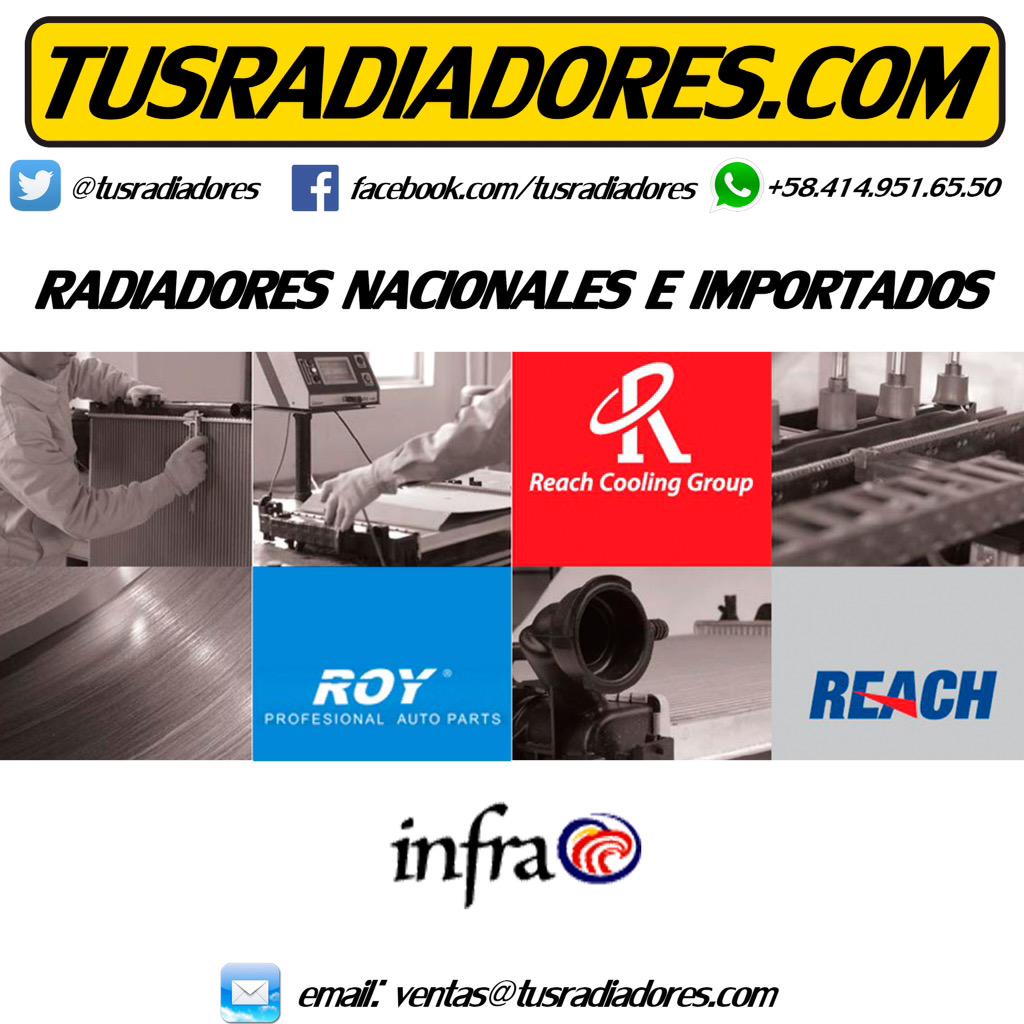 tusradiadores's tweet image. #Radiadores #Nacionales #Infra #Importados #Reach #Roy solicita nuestro servicio reconstrucción 45 días