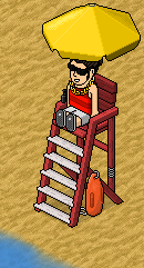 OficialSquabble's tweet image. Aaaahh... Um belo dia para dar aqueles mergulhos e ficar de olho nos Habbozins! #JohnnySalvaVidas #ToDeOlho #Maresia