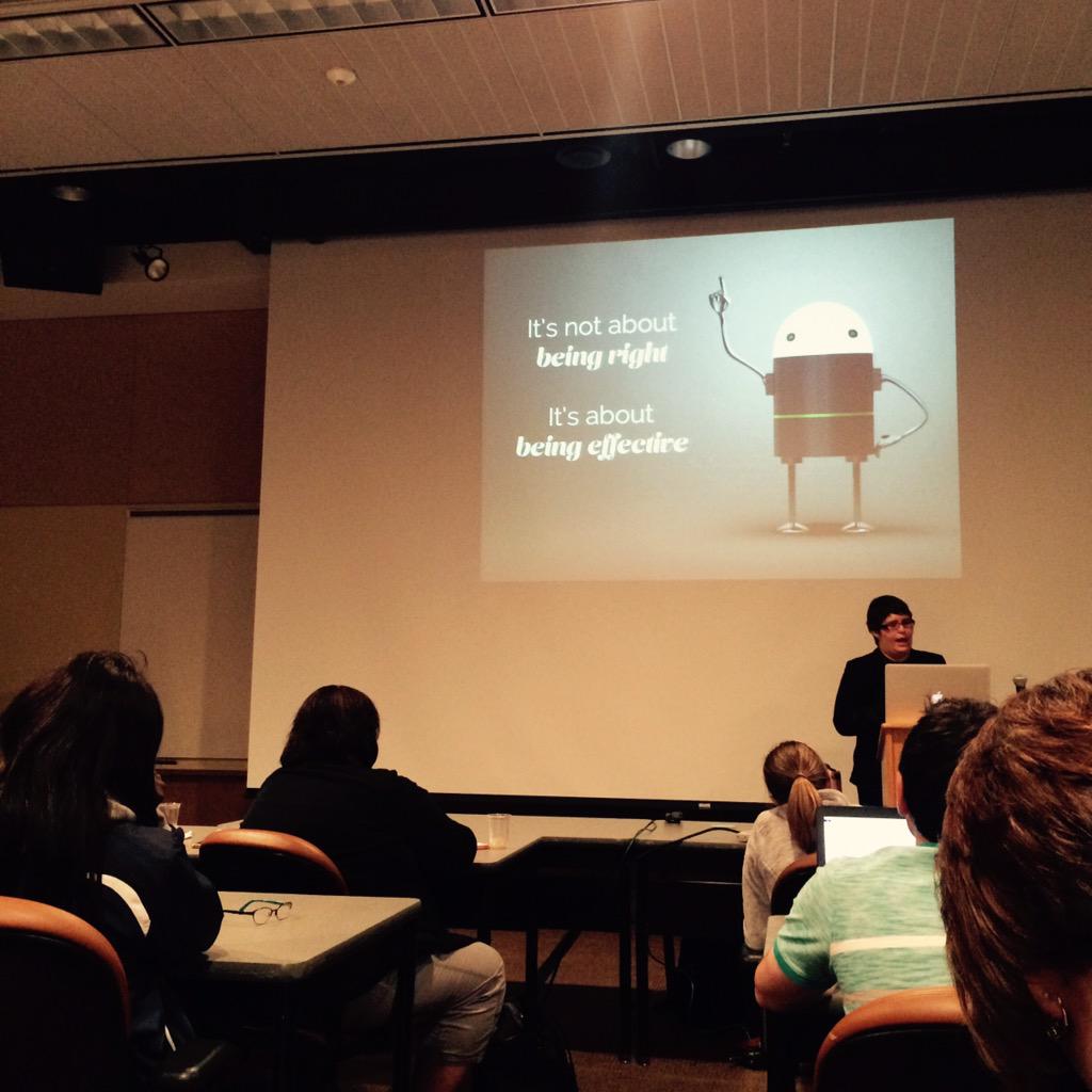 DianeEspy's tweet photo. Great advice from #zenworkplace #psuweb http://t.co/PLKMMewgVo