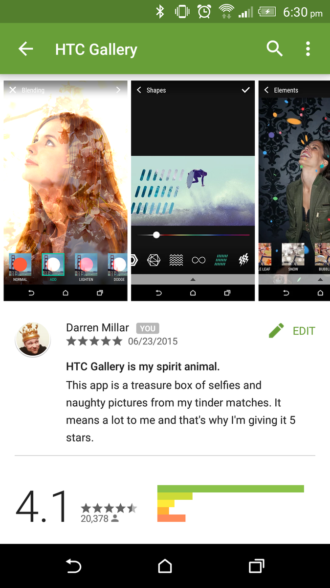 drrnmllr's tweet photo. I really like the #HTCGallery app - https://t.co/xyLy0HOhYF http://t.co/ROBalPXLC5