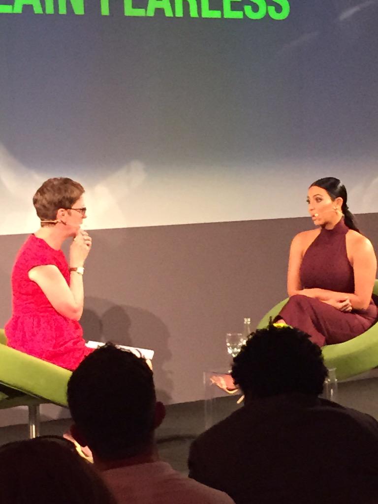 "Feedback of fans is what really builds my brands" says <a href="/KimKardashian/">Kim Kardashian</a> #fearlesscannes #makenextnow #client <a href="/MDLZ/">Mondelēz Intl</a>