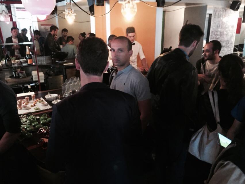 Chartboost's tweet image. Getting into the full swing of things! #weheartdevs #cbroadshow