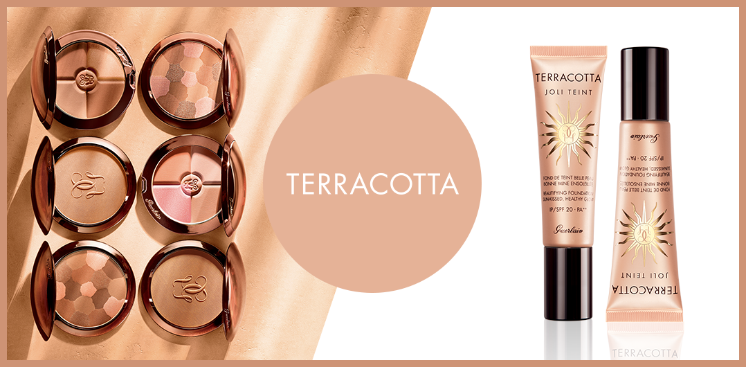 Guerlain's tweet photo. Go contour crazy! Use the figure “3” method to apply the Terracotta Powder. #Contouring #MakeUpGuerlain http://t.co/0UY004ndLU
