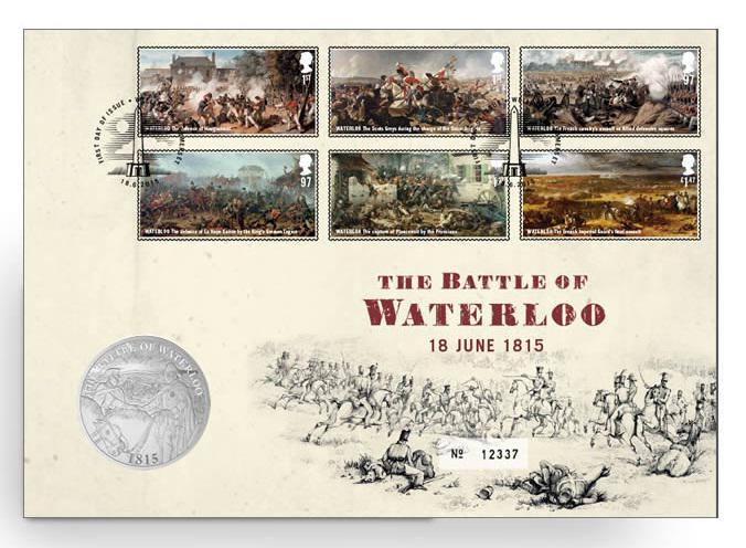 RoyalMintUK's tweet image. #Stamps and #coins combine for #Waterloo200 - the latest collaboration with @RoyalMailStamps : bit.ly/1LrPhaK