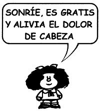FUNCAMAMA's tweet photo. #FrasedelDia: "sonríe, es gratis y alivia el dolor de cabeza". #FelizViernes http://t.co/5BNXYVy9ro