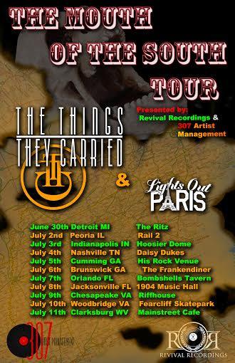 SwitchBitchRecs's tweet photo. The Things They Carried (@tttcband) Announces Summer Tour With Lights Out Paris http://t.co/mKXz1143Bd http://t.co/mOCIWae2ig