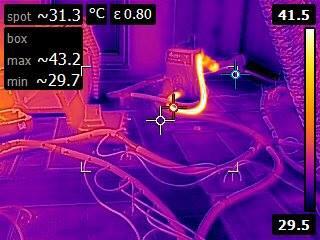 #thermal #image#wood floor #drying 
We do wood floor drying follow us in frsda@facebook