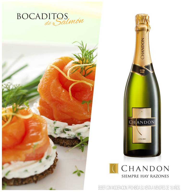 Unos bocaditos con una copa de @Chandon_Ar es la pareja perfecta para esta noche.